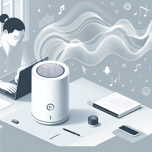 How a White Noise Bluetooth Speaker Can Boost Focus While Working