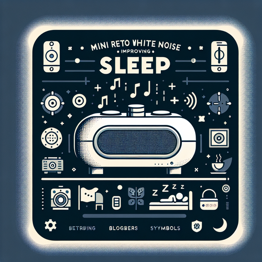 5 Reasons a Mini Retro White Noise Bluetooth Speaker Improves Your Sleep