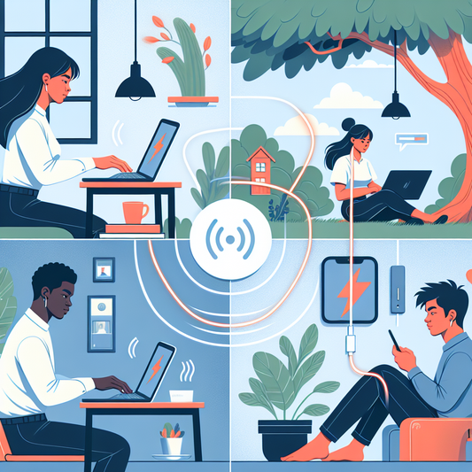 Why Wireless Magnetic Chargers Are Essential for Remote Workers
